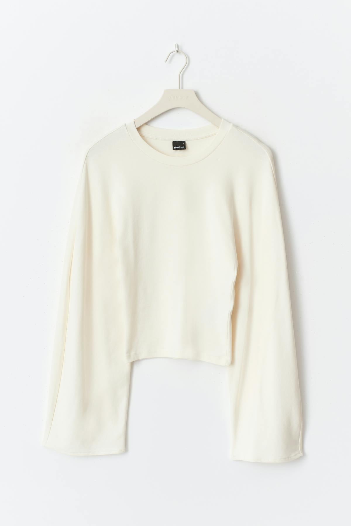 Wide sleeve top - Egret