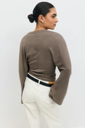 Wide sleeve top - Falcon