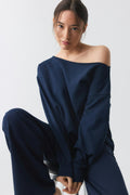 One shoulder sweater - Falcon