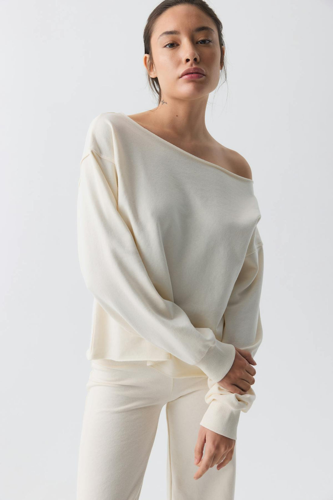 One shoulder sweater - Tofu