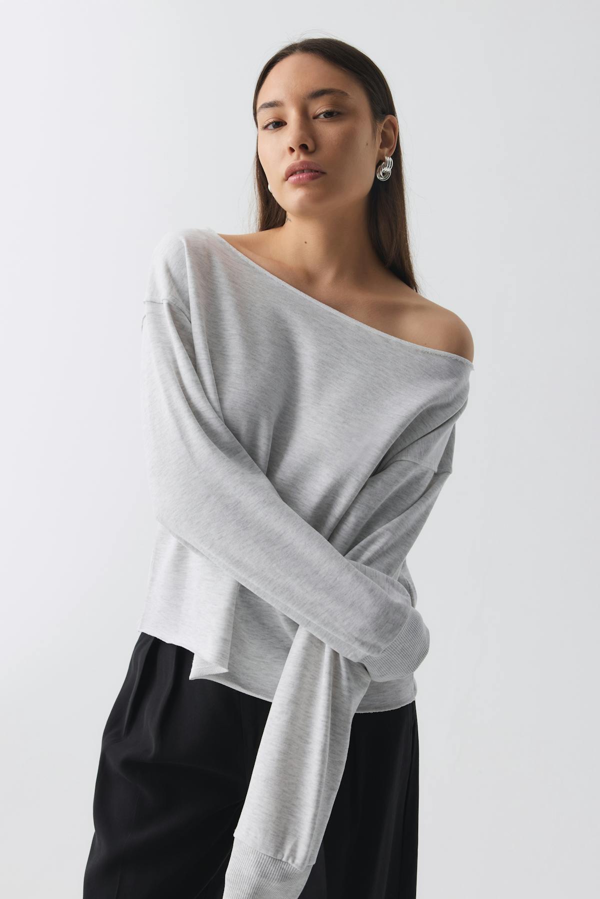 One shoulder sweater - Tofu