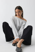 One shoulder sweater - Tofu