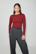 Open back top - Noir