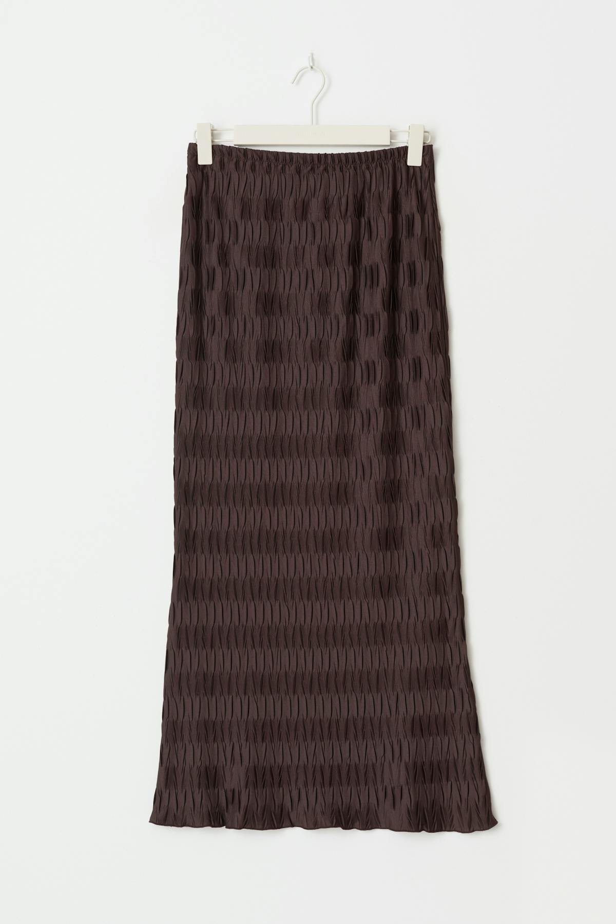 Pleated maxi skirt - Java