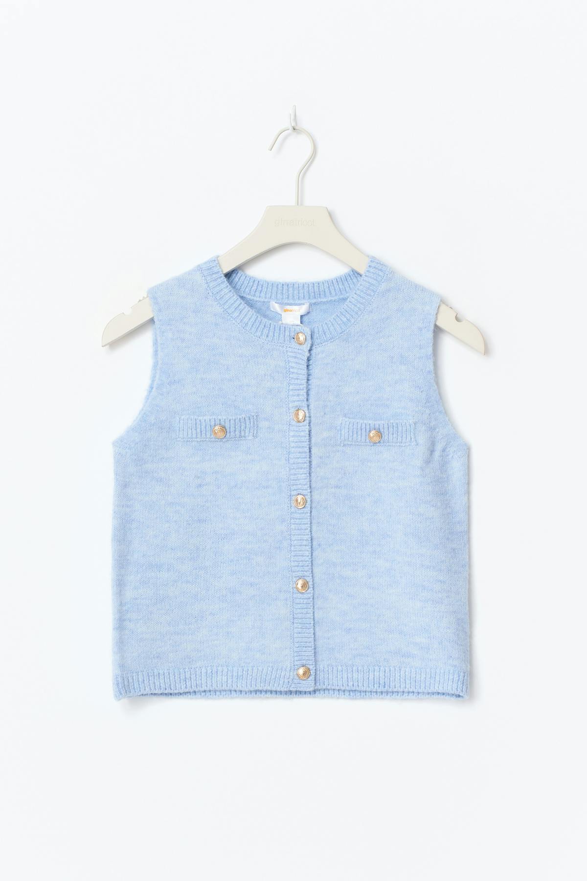 Y knitted vest - Windsurfer