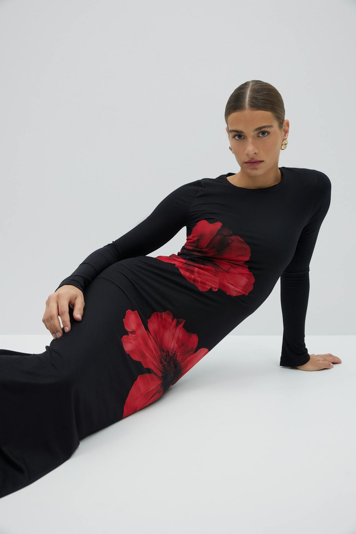 Mesh dress - Hibiscus