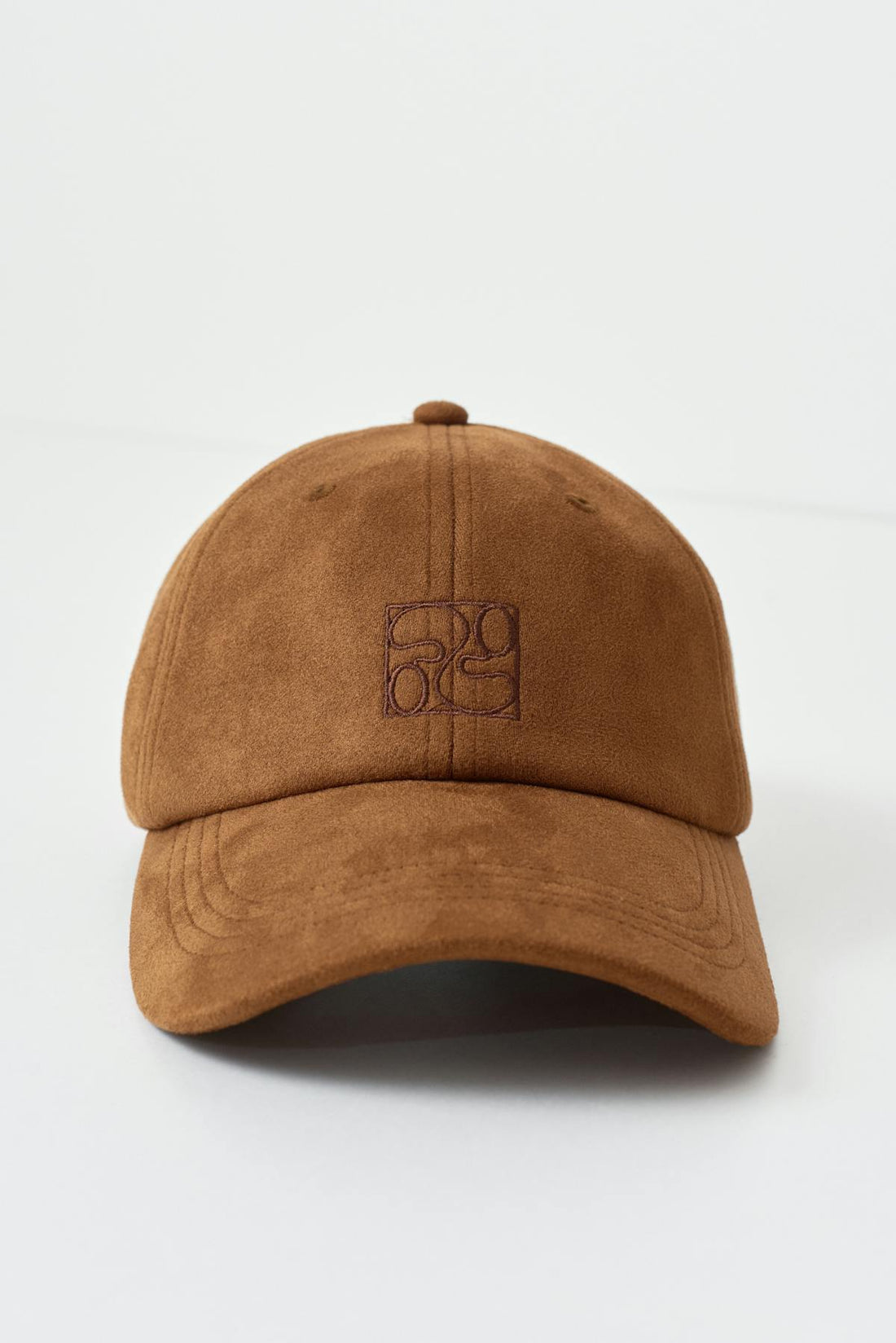 Fake suede cap - Camel