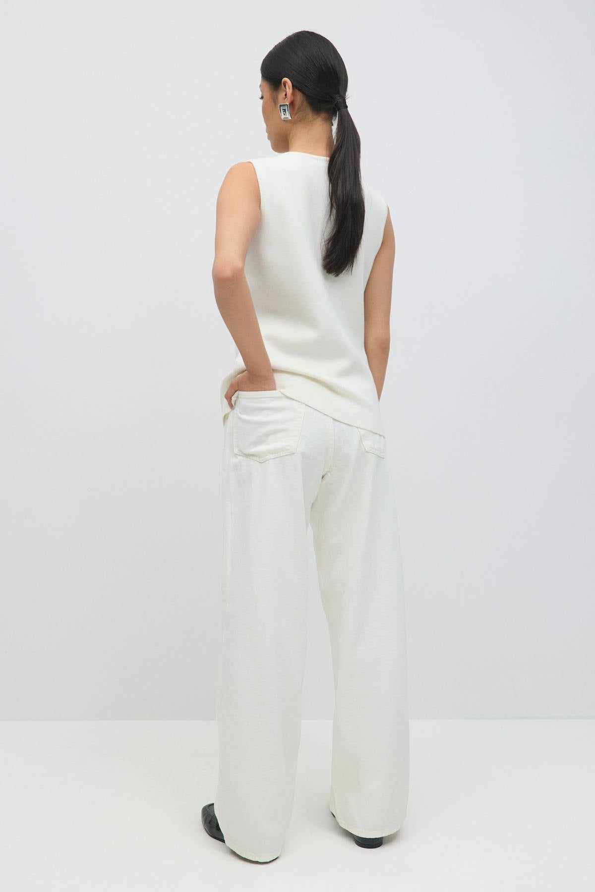 Baggy jeans - Gris clair