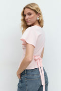 Tie top - Blanc cassé