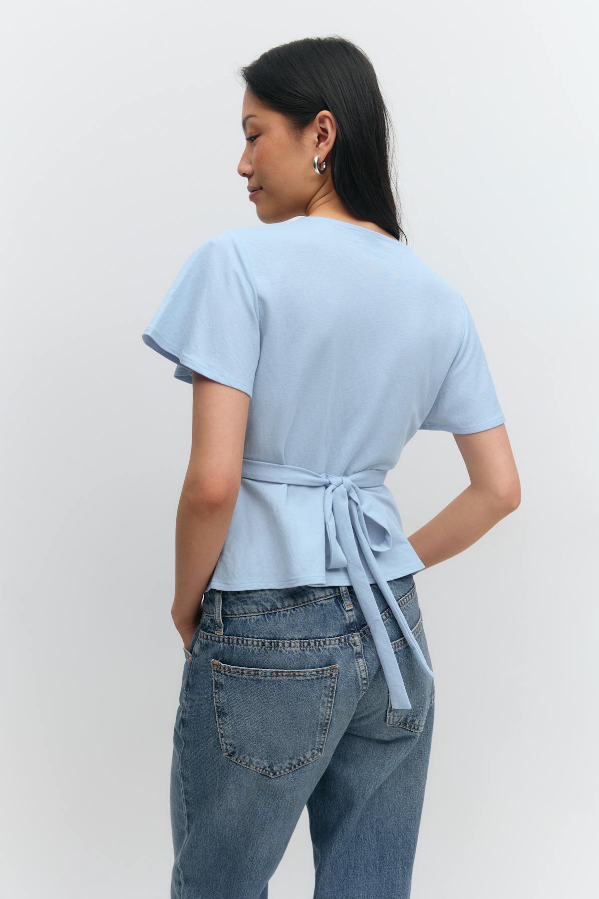 Tie top - Peacoat