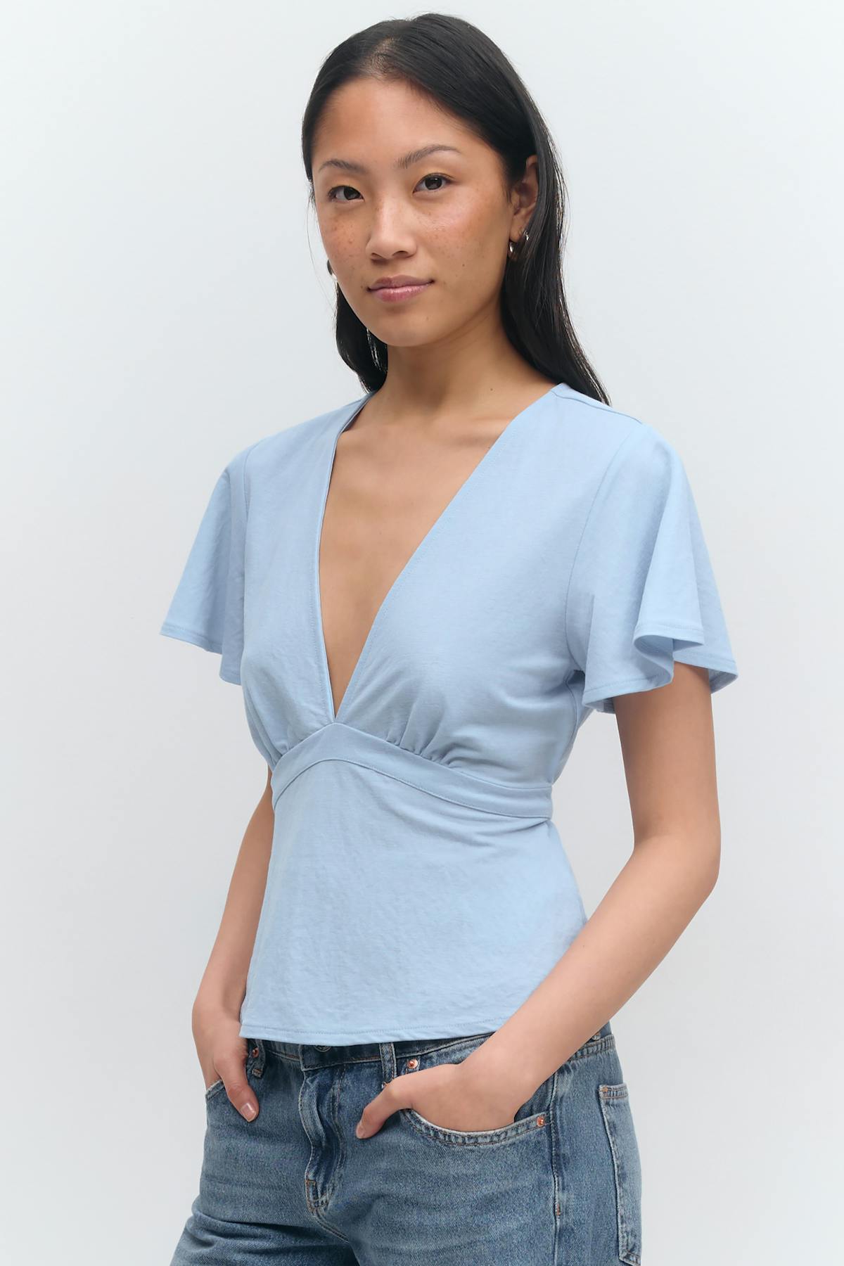 Tie top - Peacoat