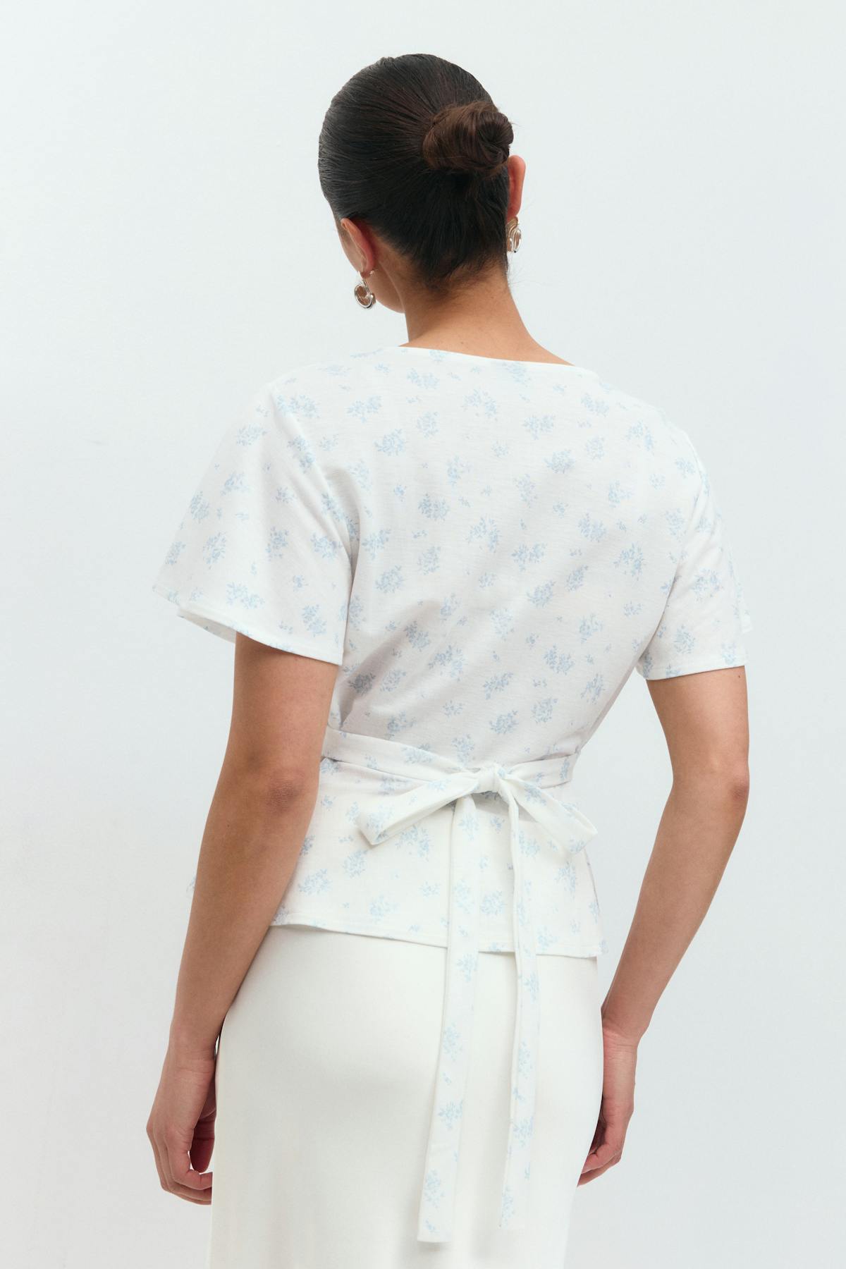 Tie top - Desert sage