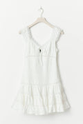 Embroidery dress - Blanc cassé