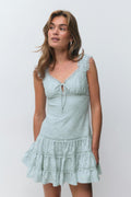 Embroidery dress - Blanc cassé