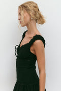 Embroidery dress - Blanc cassé