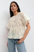 Fancy blouse - Crème