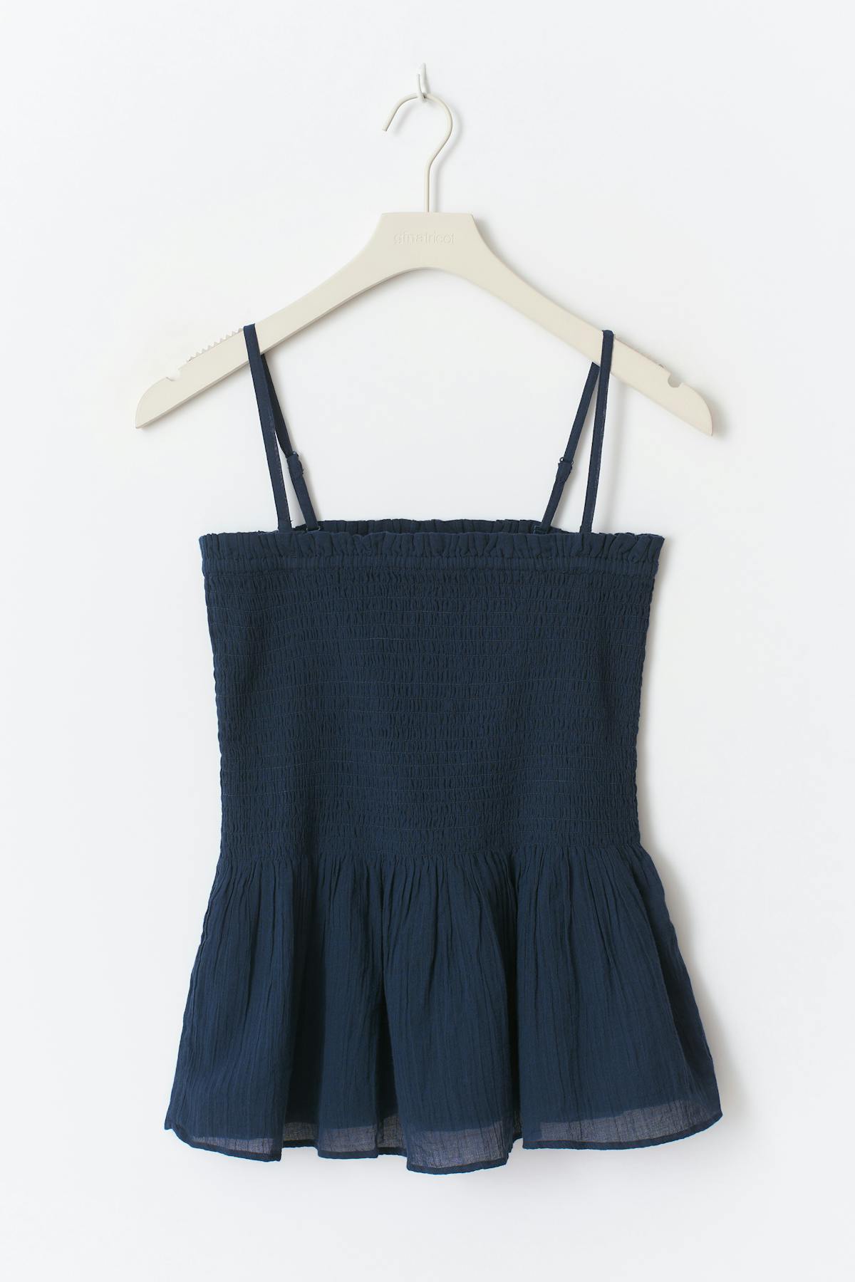 Y one layer multi top - Bleu marine