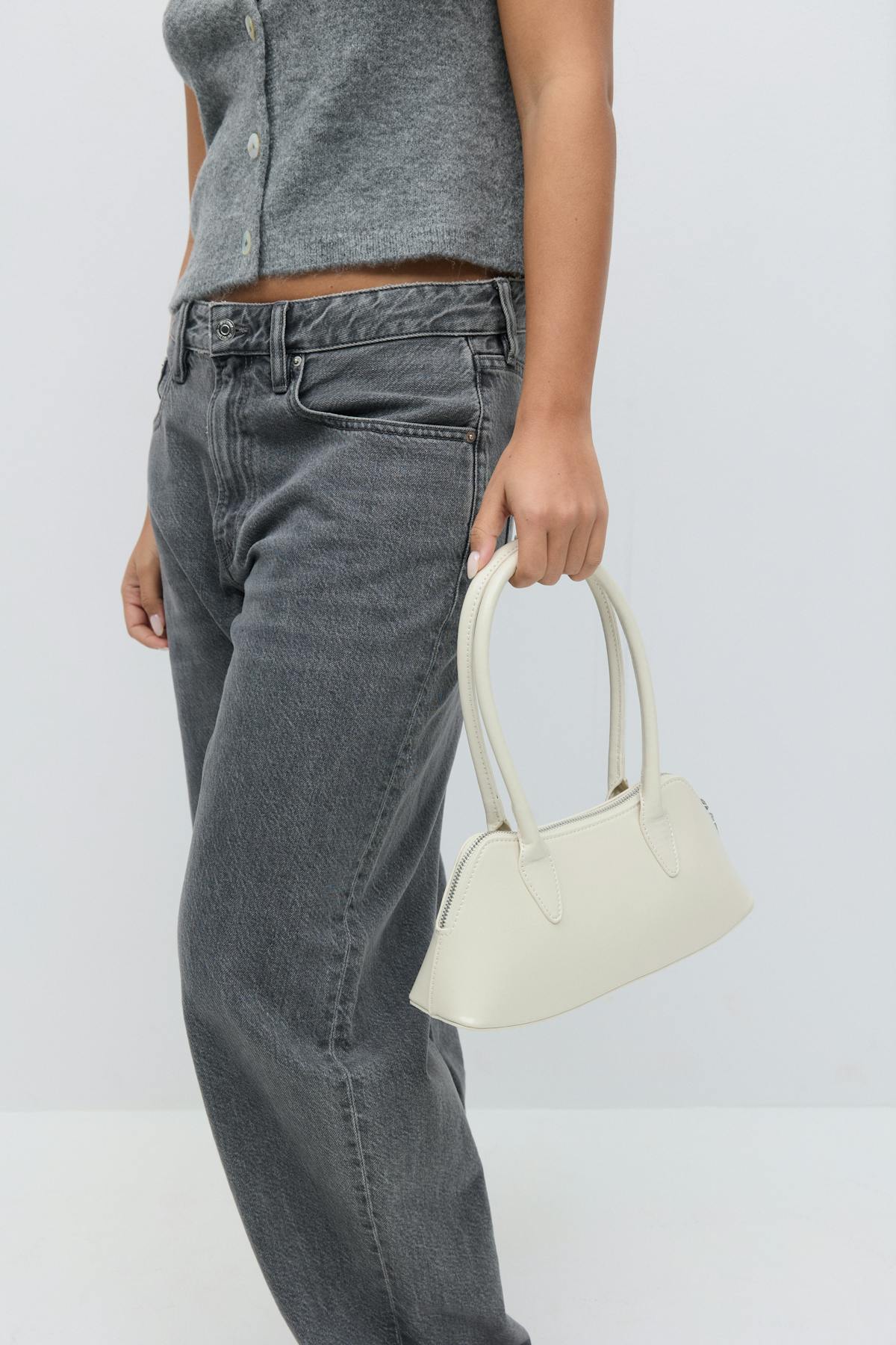 Top handle bag - Marron