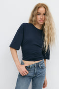 Soft touch ruched tee - Java
