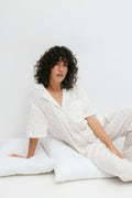 Gauze homewear shirt - Romantic ditsy