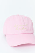 washed cotton cap