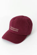 washed cotton cap