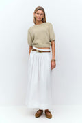 Knitted tape yarn top - Pure c