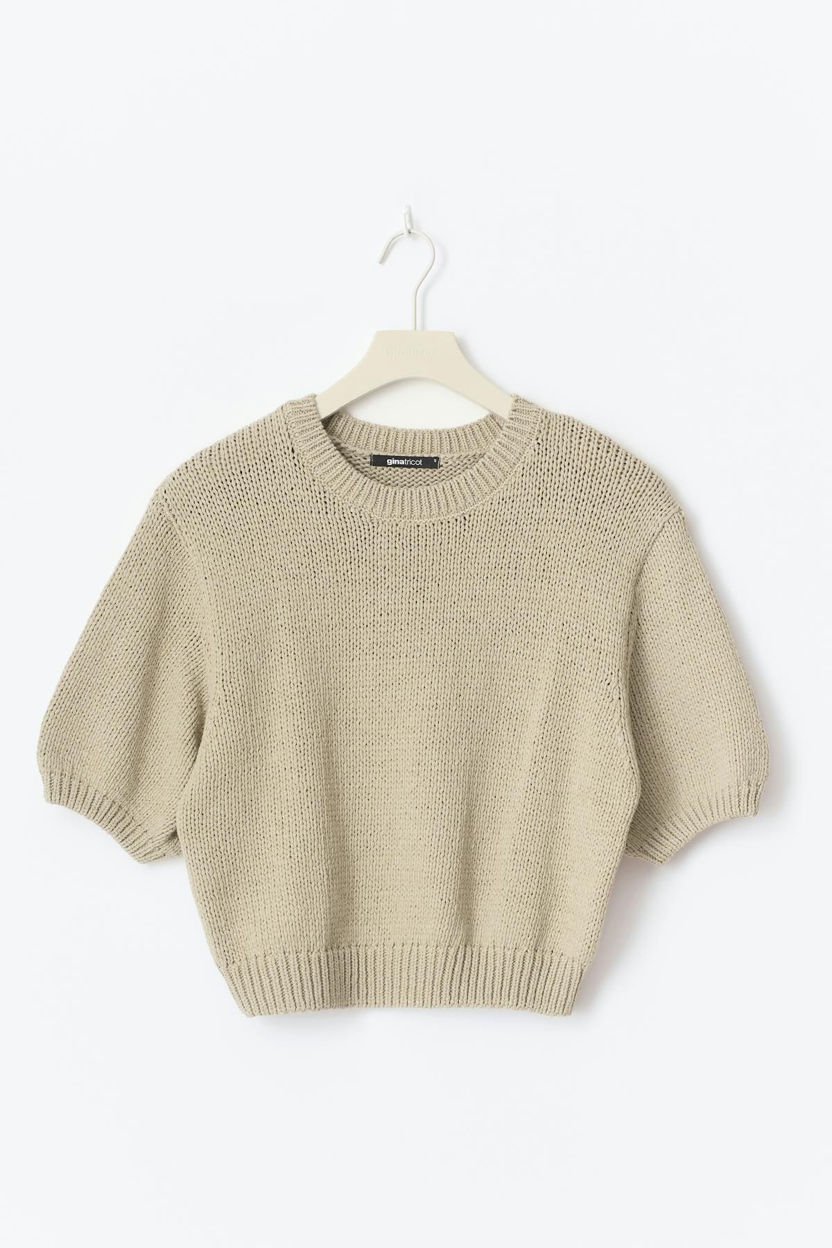 Knitted tape yarn top - Pure c