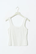 Homewear lace singlet - Ditsy aop