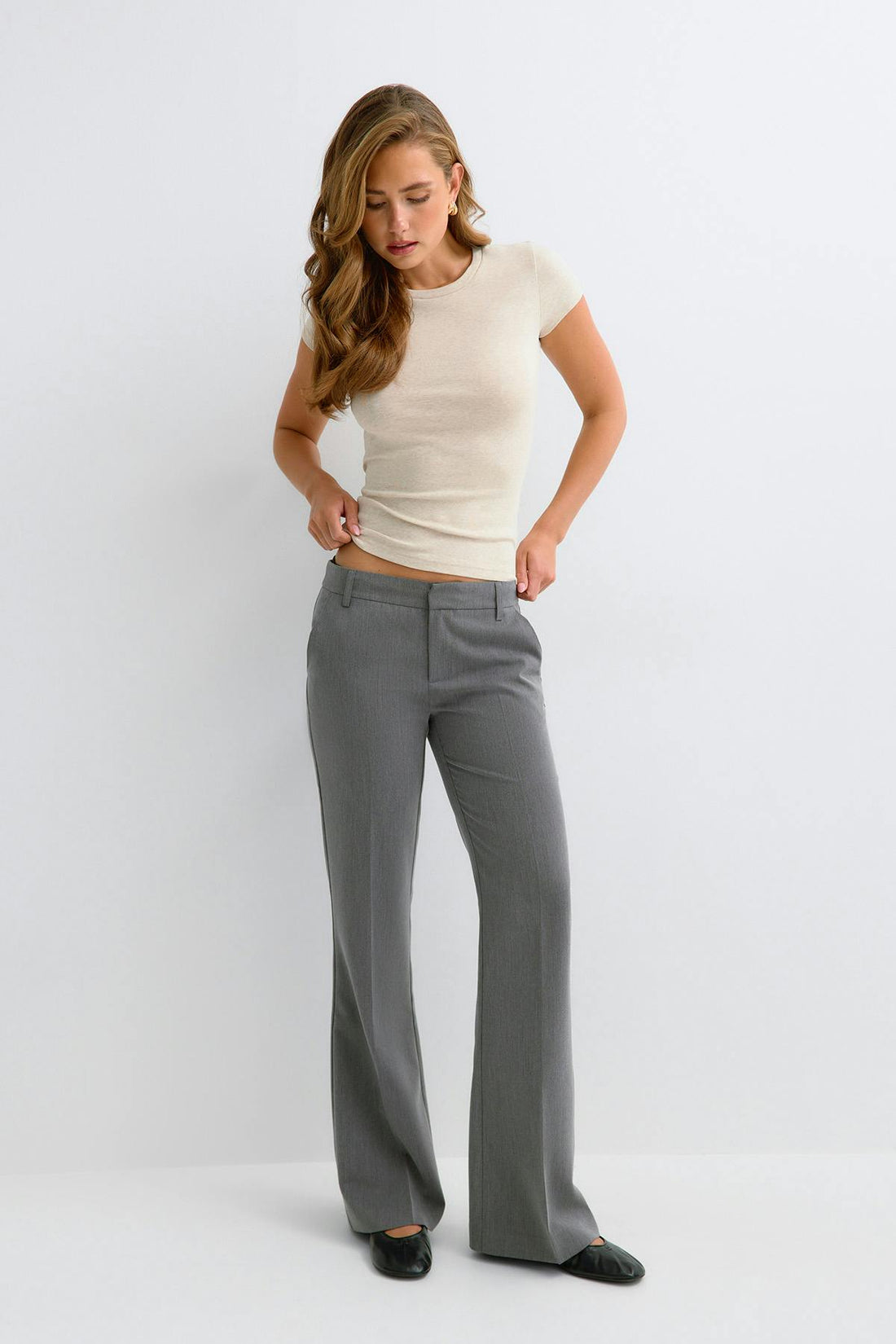 Tall relaxed trousers - Noir