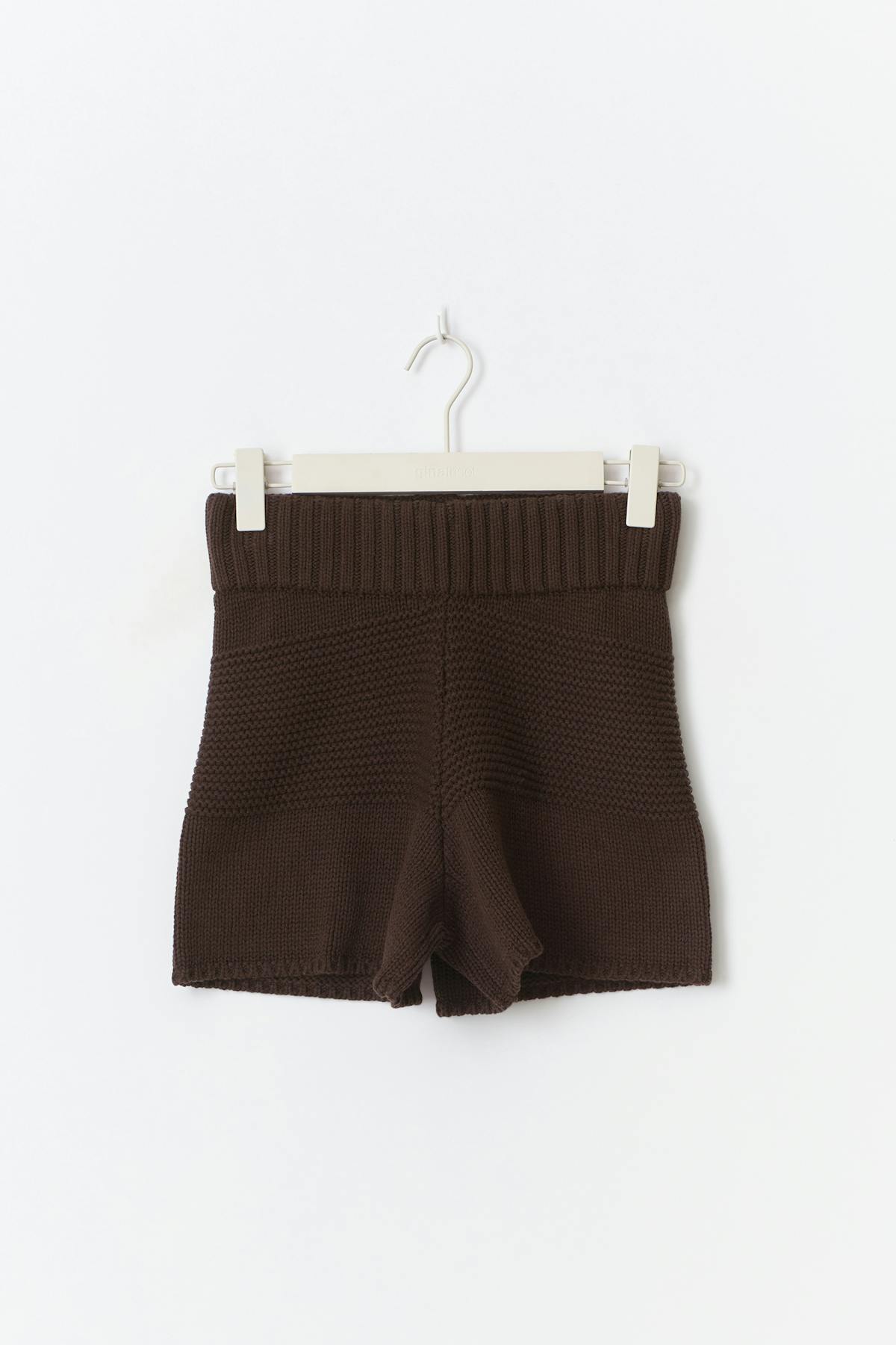 Chunky knitted shorts - Java
