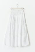 Y iconic boho maxi skirt - Blanc