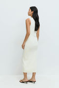 Knitted vest dress - Noir