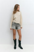 y knitted sweater - Primrose pink
