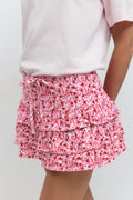 Mini frill skirt - Noir