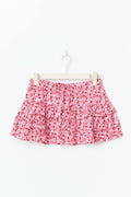 Mini frill skirt - Noir