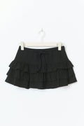 Mini frill skirt - Peacoat