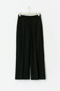 Straight twill trousers - Noir