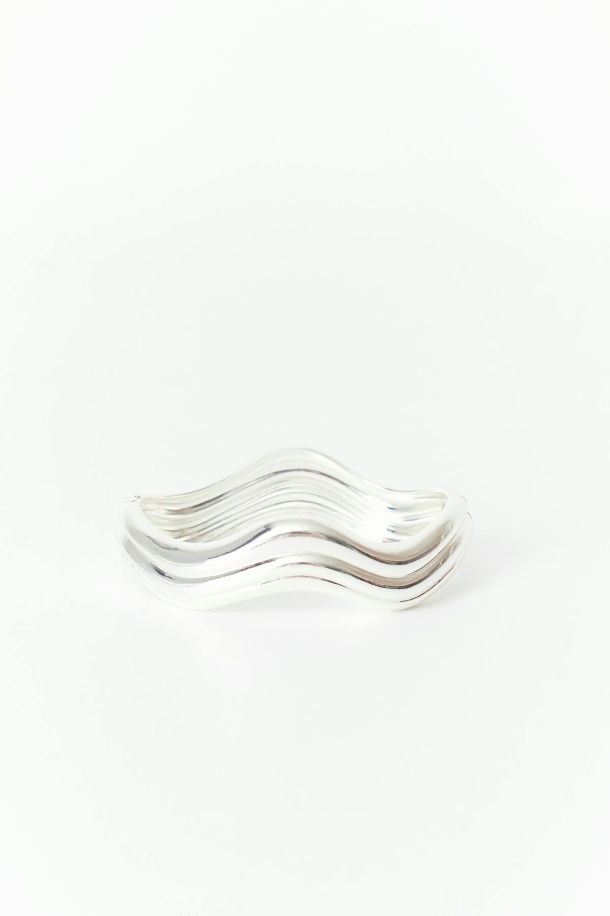 Wave bracelet - Argent