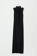 Soft touch scarf dress - Noir