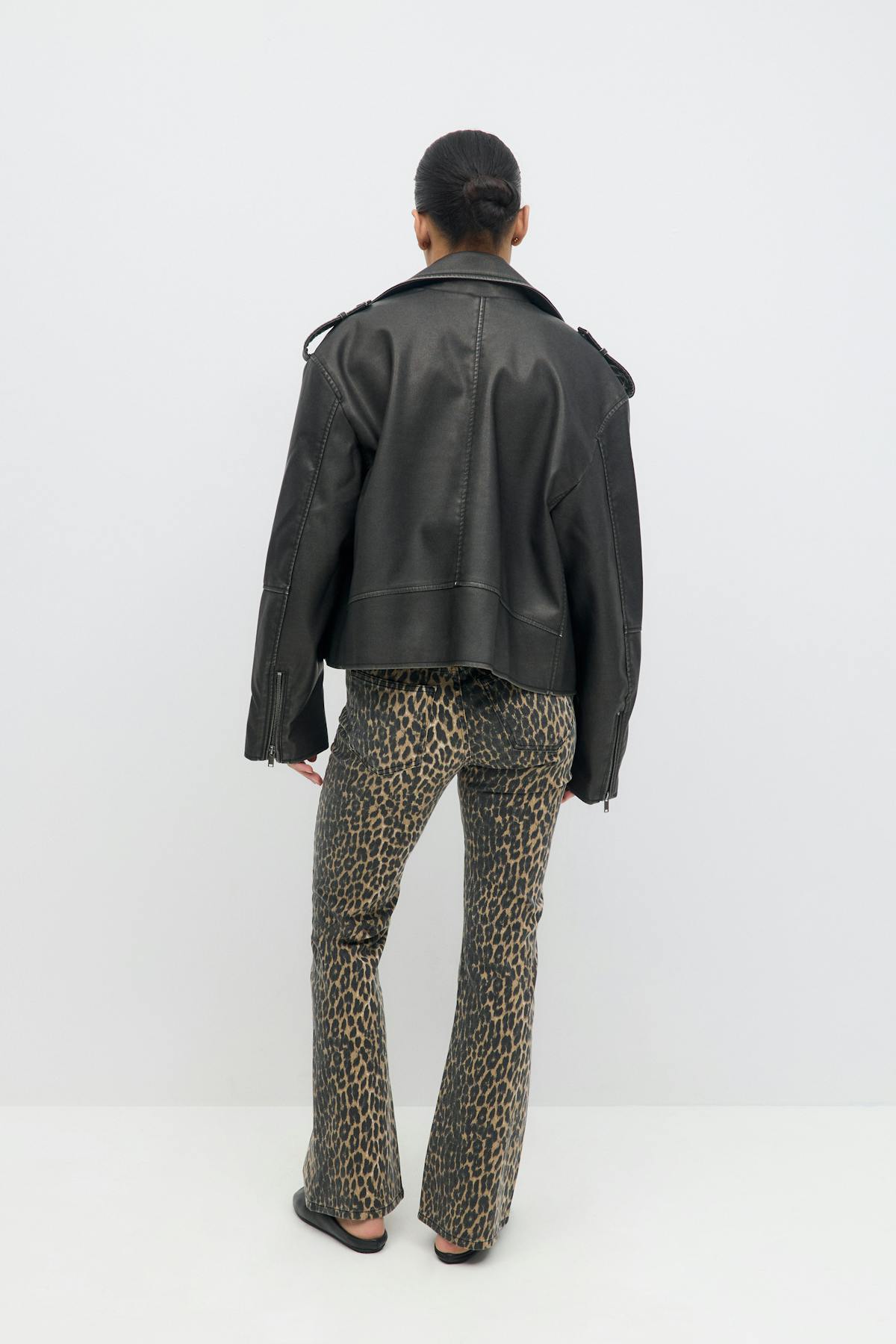 Leopard bootcut  jeans - Léopard