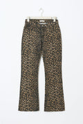Leopard bootcut  jeans - Léopard