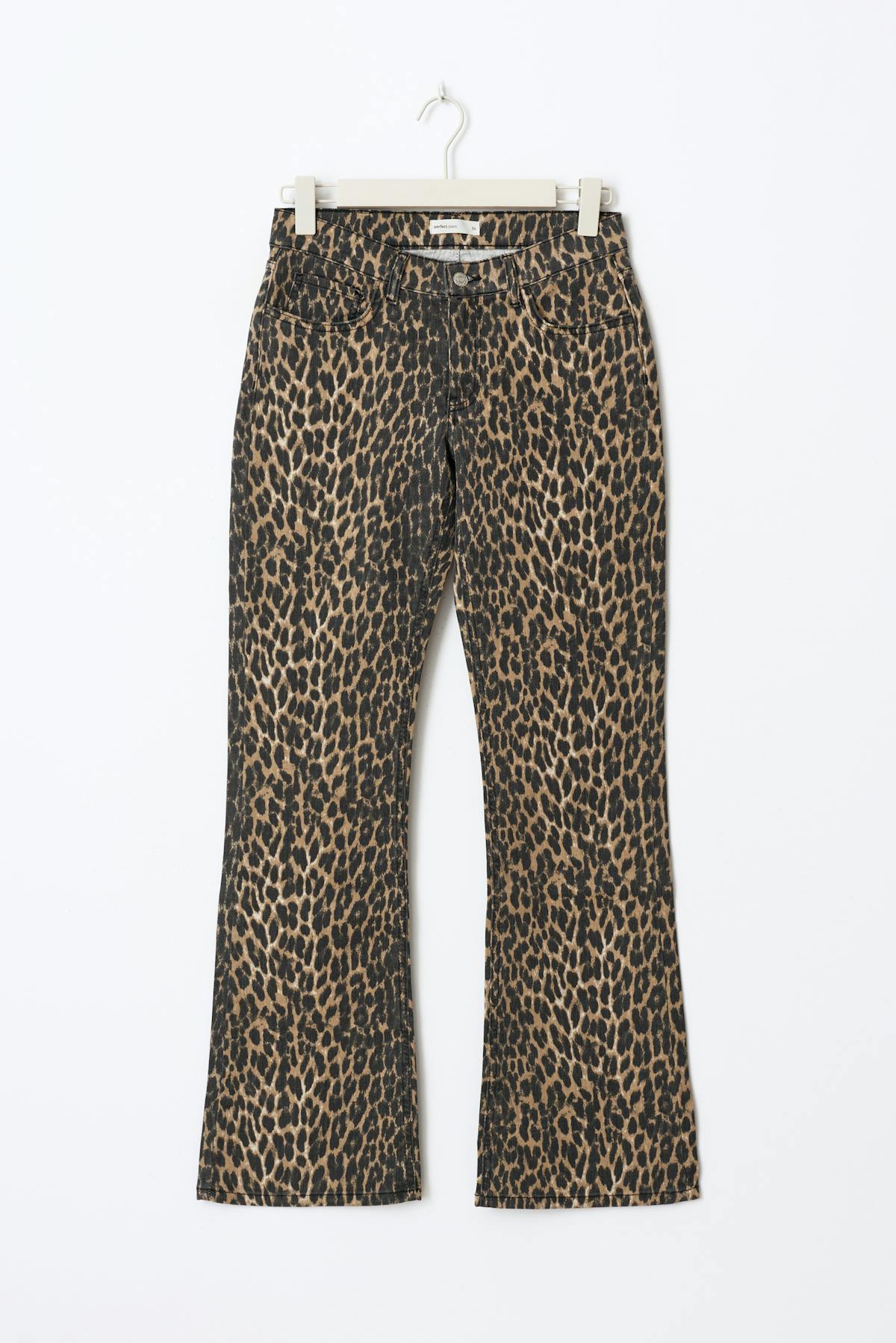 Leopard bootcut  jeans - Léopard