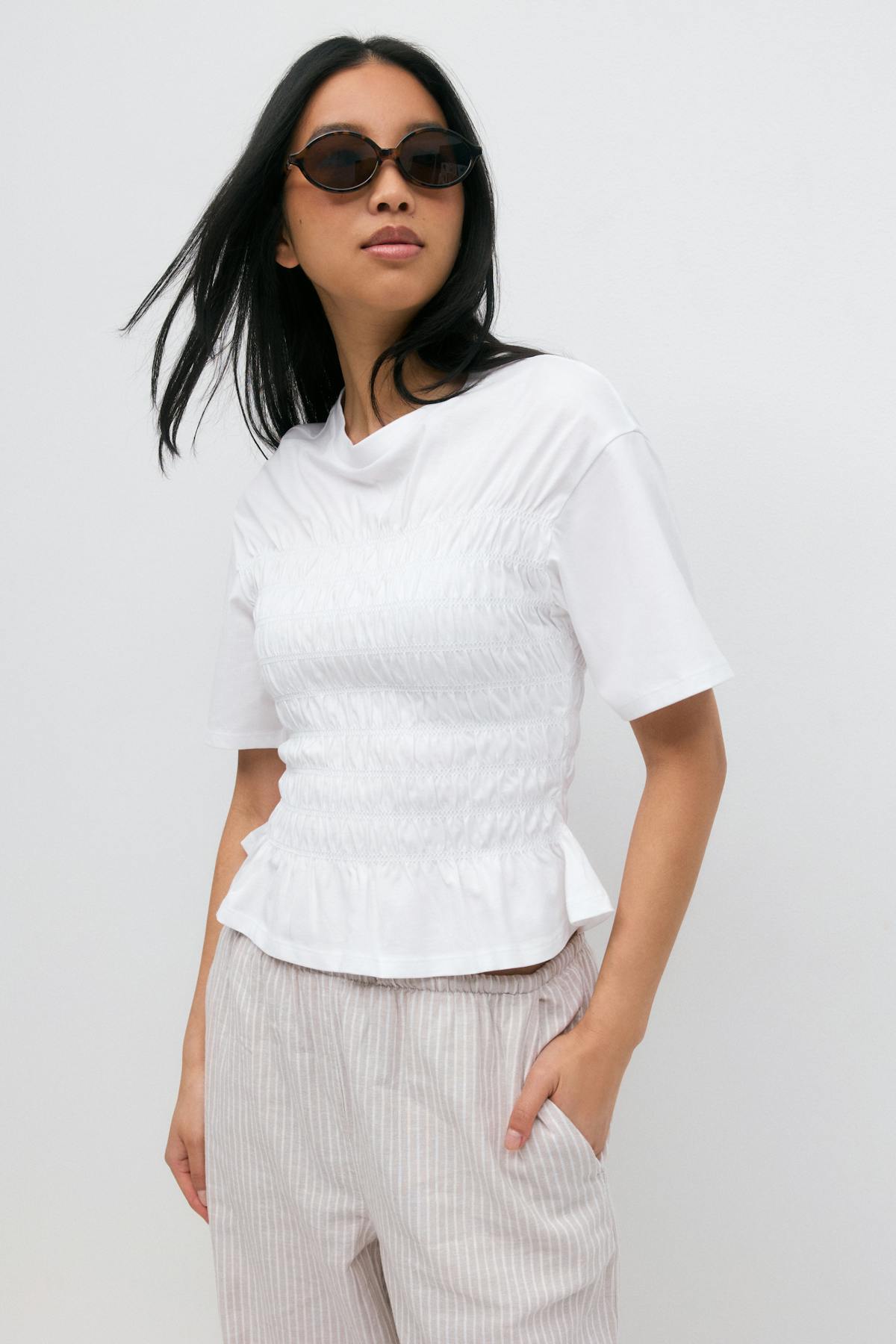 Smock tee - Lemon icing
