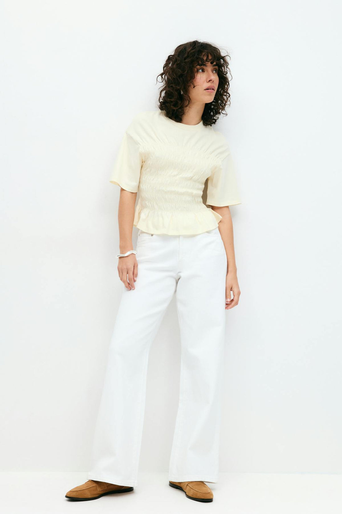 Smock tee - Lemon icing