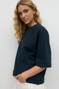 Terry tee - Grey melange
