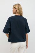 Terry tee - Grey melange
