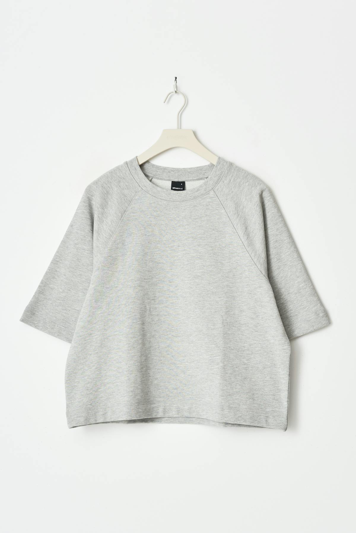 Terry tee - Grey melange