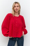Anglaise blouse - Blanc