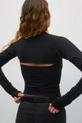 Soft touch square top - Elephant skin